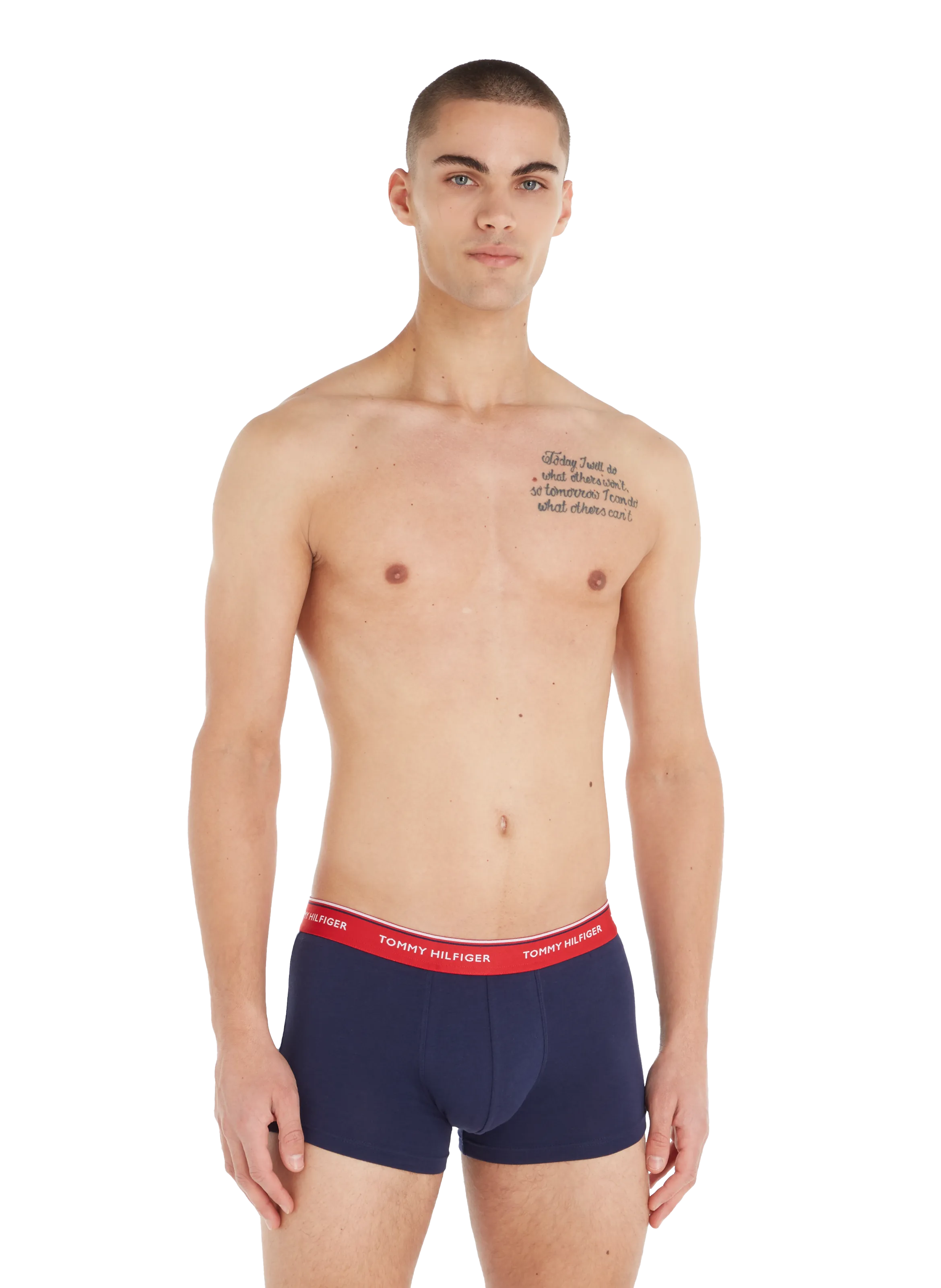 TOMMY HILFIGER  Lot de 3 boxers - Bleu