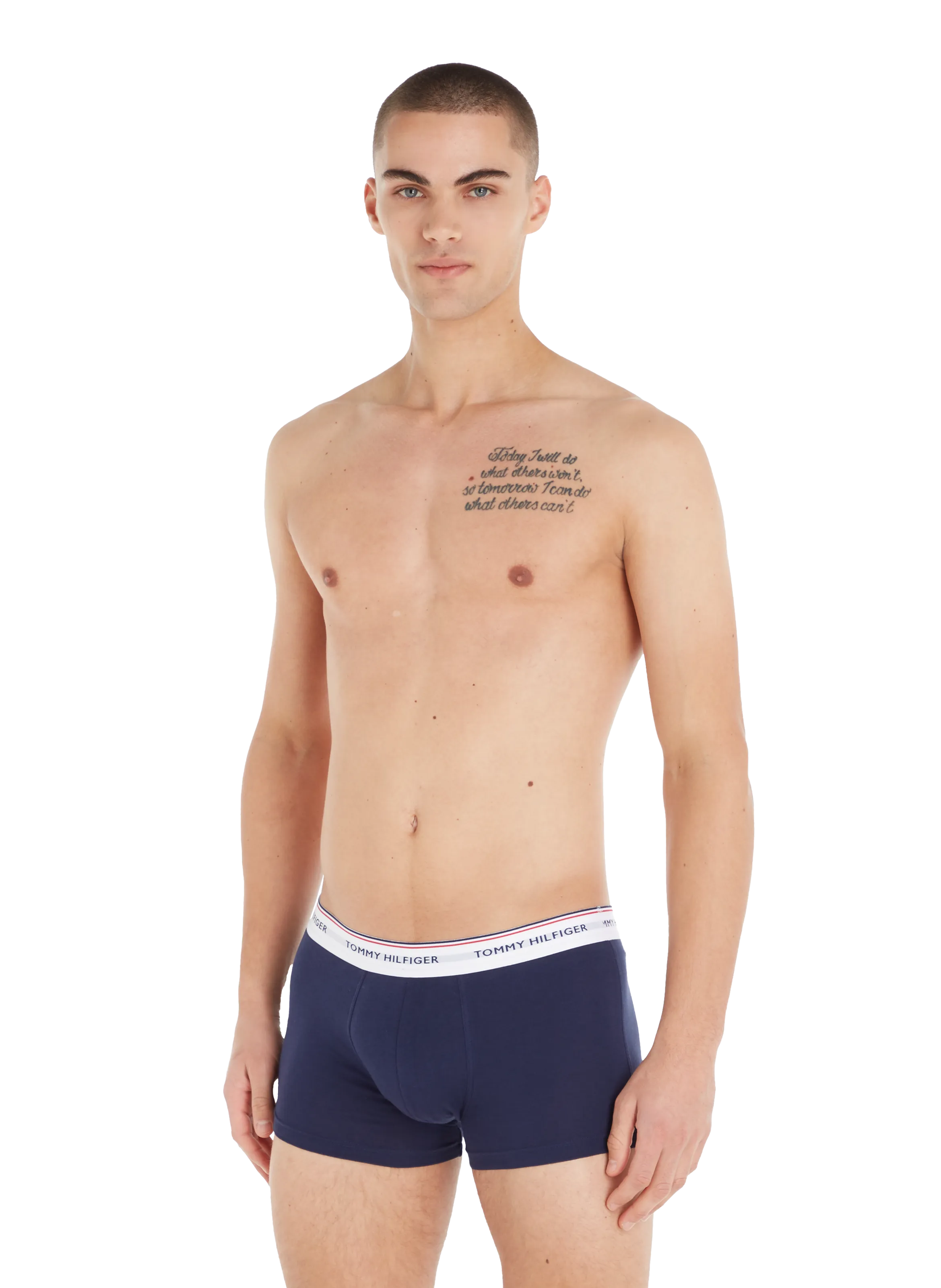 TOMMY HILFIGER  Lot de 3 boxers - Bleu