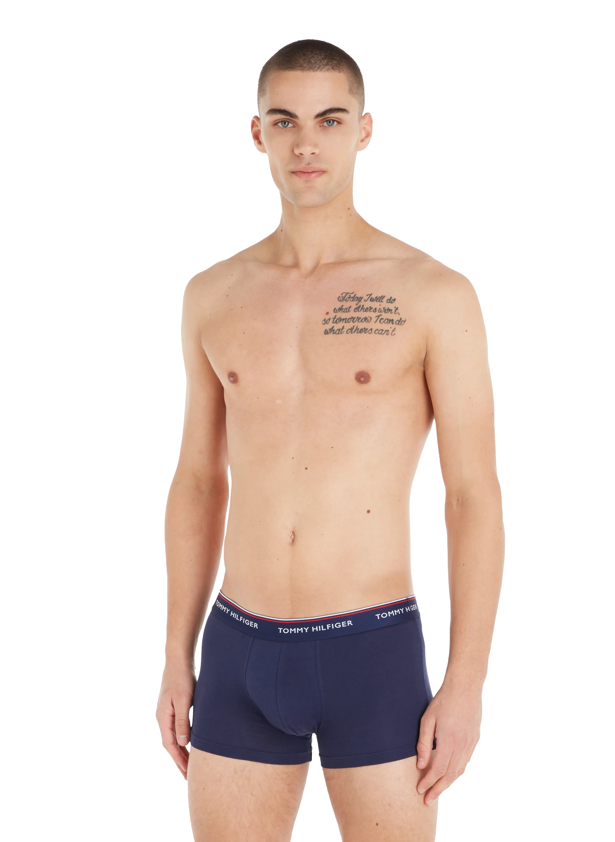 TOMMY HILFIGER  Lot de 3 boxers - Bleu