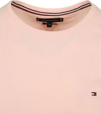 Tommy Hilfiger T-Shirt Logo Rose Clair MW0MW10800-TJS comman