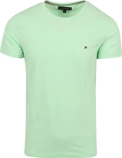 Tommy Hilfiger T-Shirt Logo Vert Clair MW0MW10800-LXZ comman