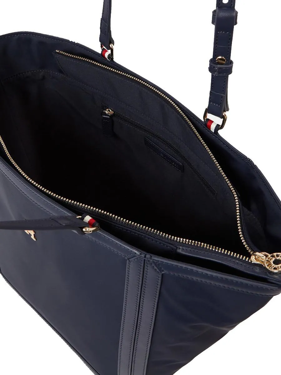 Tommy Hilfiger Th Essential S Sac Fourre-Tout À Bandoulière Bleu De L'espace - Achetez À Prix Outlet!