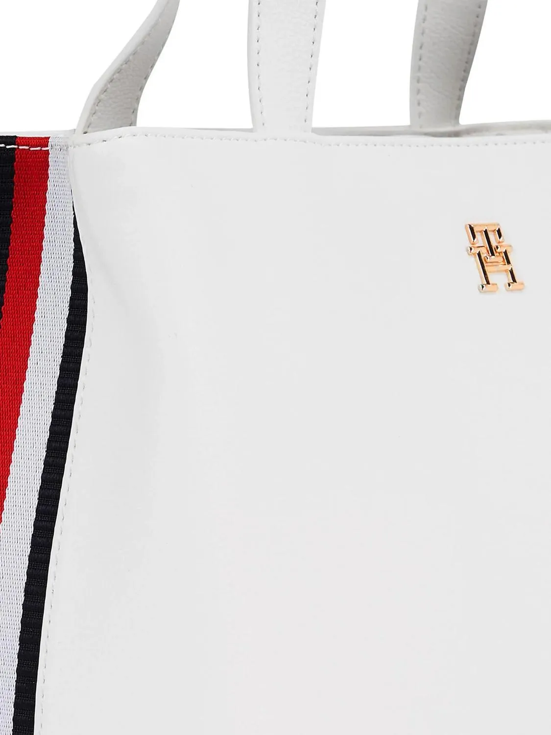 Tommy Hilfiger Th Essential Sc Sac À Main, Avec Bandoulière Écru Matelassé - Achetez À Prix O