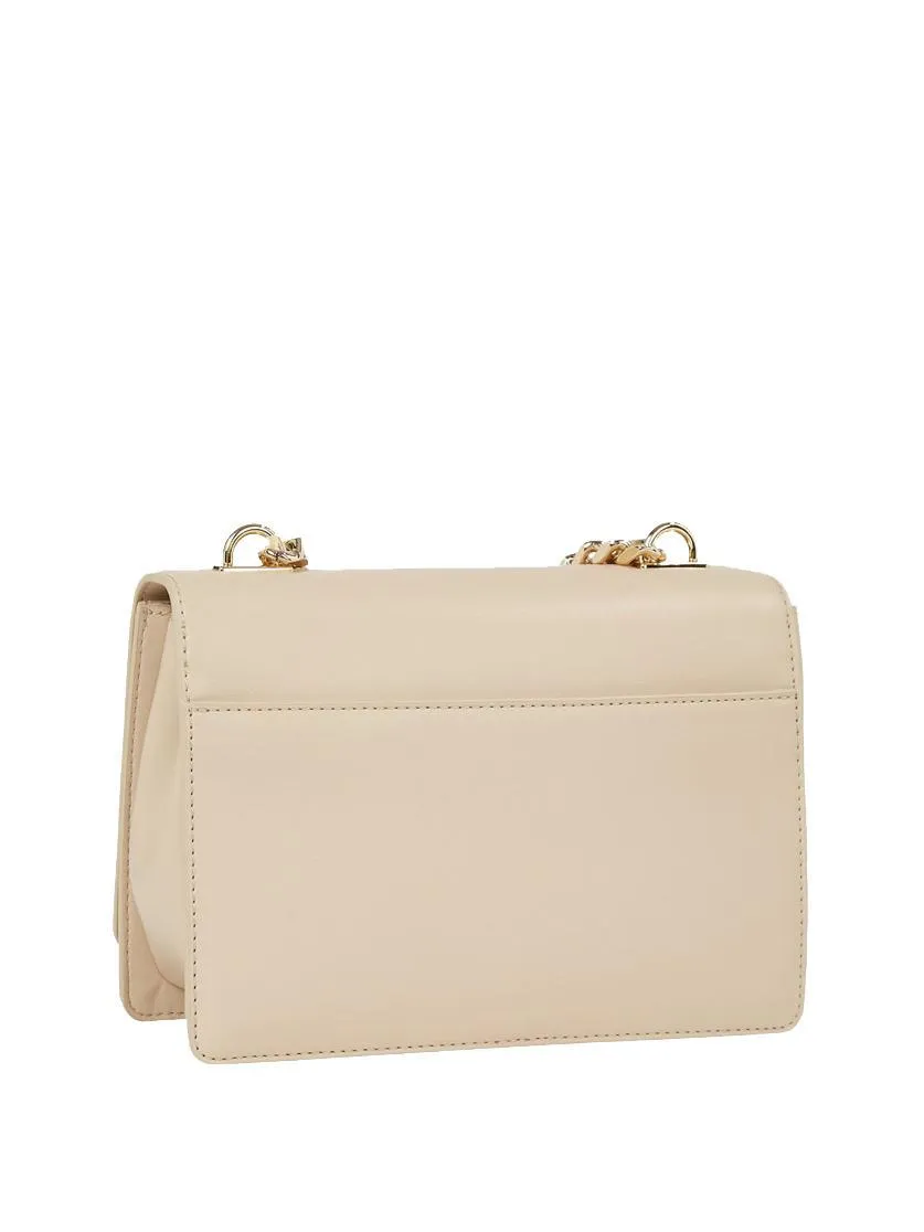 Tommy Hilfiger Th Refined Med Sac Moyen Avec Anse Chaîne Argile Blanche - Achetez À Prix Outlet!