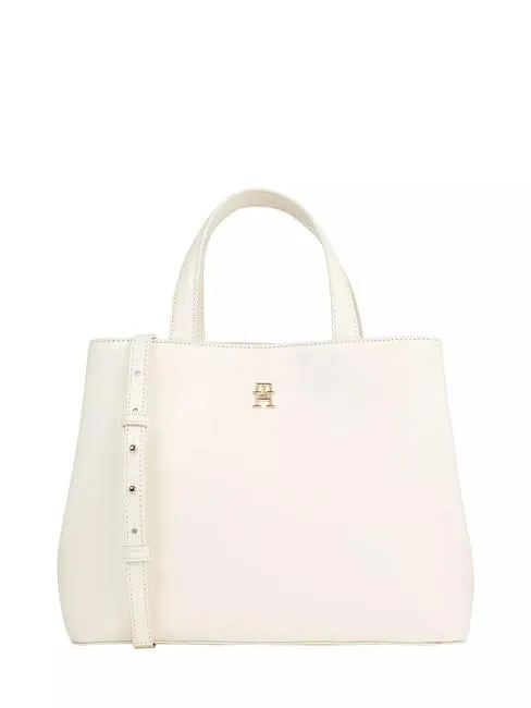 Tommy Hilfiger Th Spring Chic Sac À Main Avec Bandoulière Calicot - Achetez À Prix Outlet!