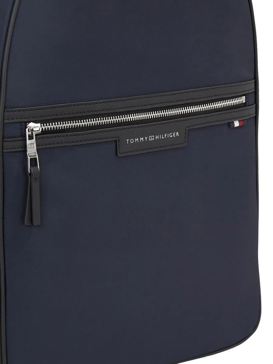 Tommy Hilfiger Th Urban Repreve Sac À Dos En Polyester Recyclé Bleu De L'espace - Achetez À Prix Outle