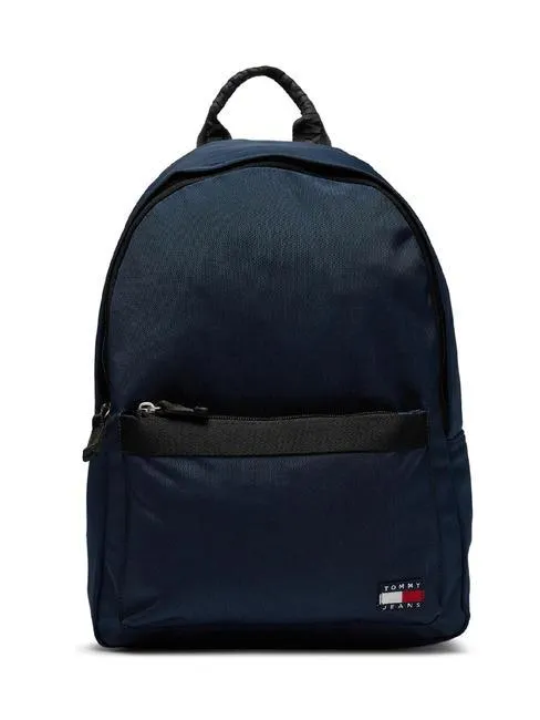 Tommy Hilfiger Tj Essential Daily Sac À Dos Pour Ordinateur Portable 13" Marine Nuit Noire - Achetez À Prix O