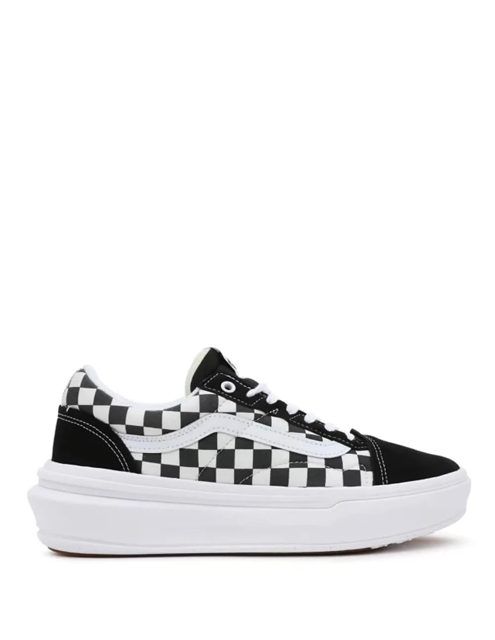 Vans Checkerboard Old Skool Overt CC Negras y Blancas Mujer