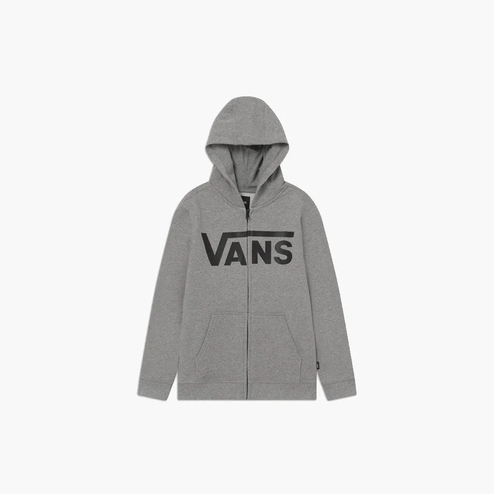 Vans Hoodie Classic Zip Heather Grey Enfant