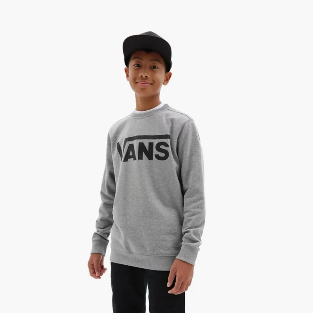 Vans sweat-shirt Junior Classic Crew Cement Heather Enfant