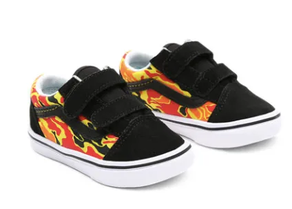 Vans Toddler Comfycush Old Skool Flame