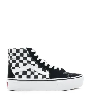 Vans Ua Sk8-Hi Platform 2.0 Negras y Blancas Mujer