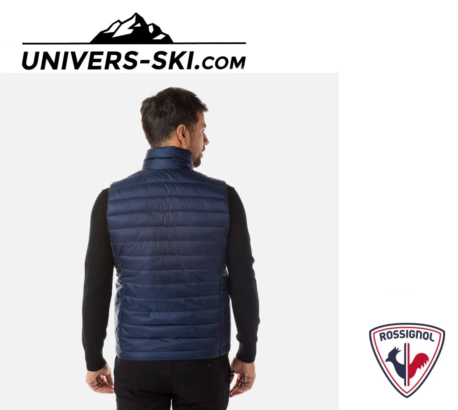 Veste doudoune sans manche ROSSIGNOL Rossi Vest Dark Navy 2025