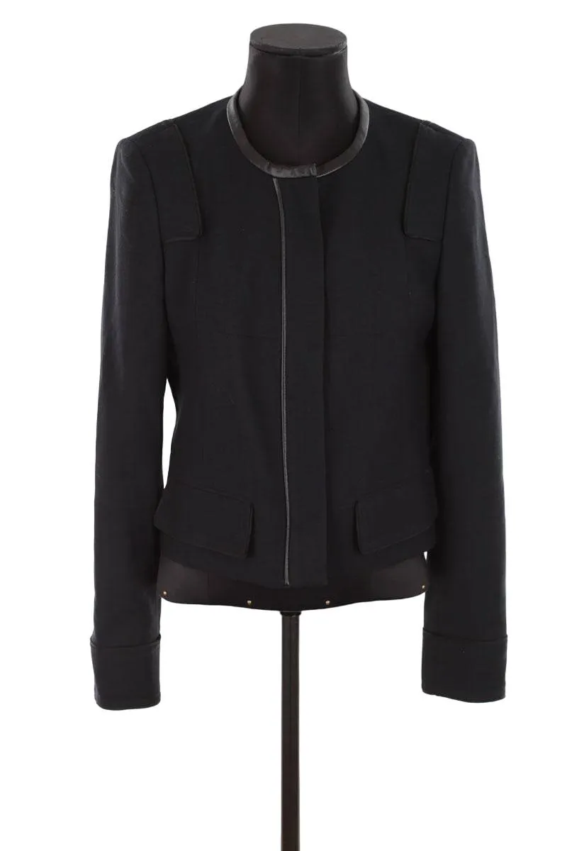 Veste en coton Boss noir. Matière principale coton. Taille 38.