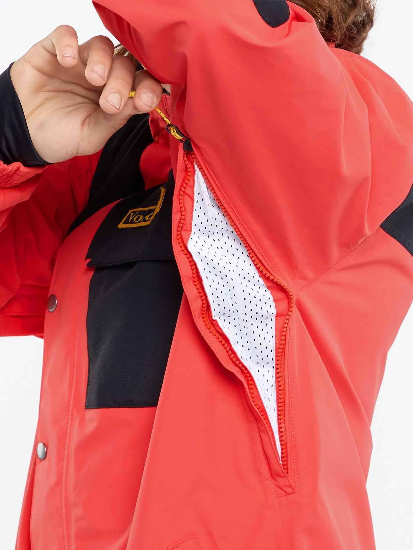 Veste Gore-Tex Longo  - ORANGE