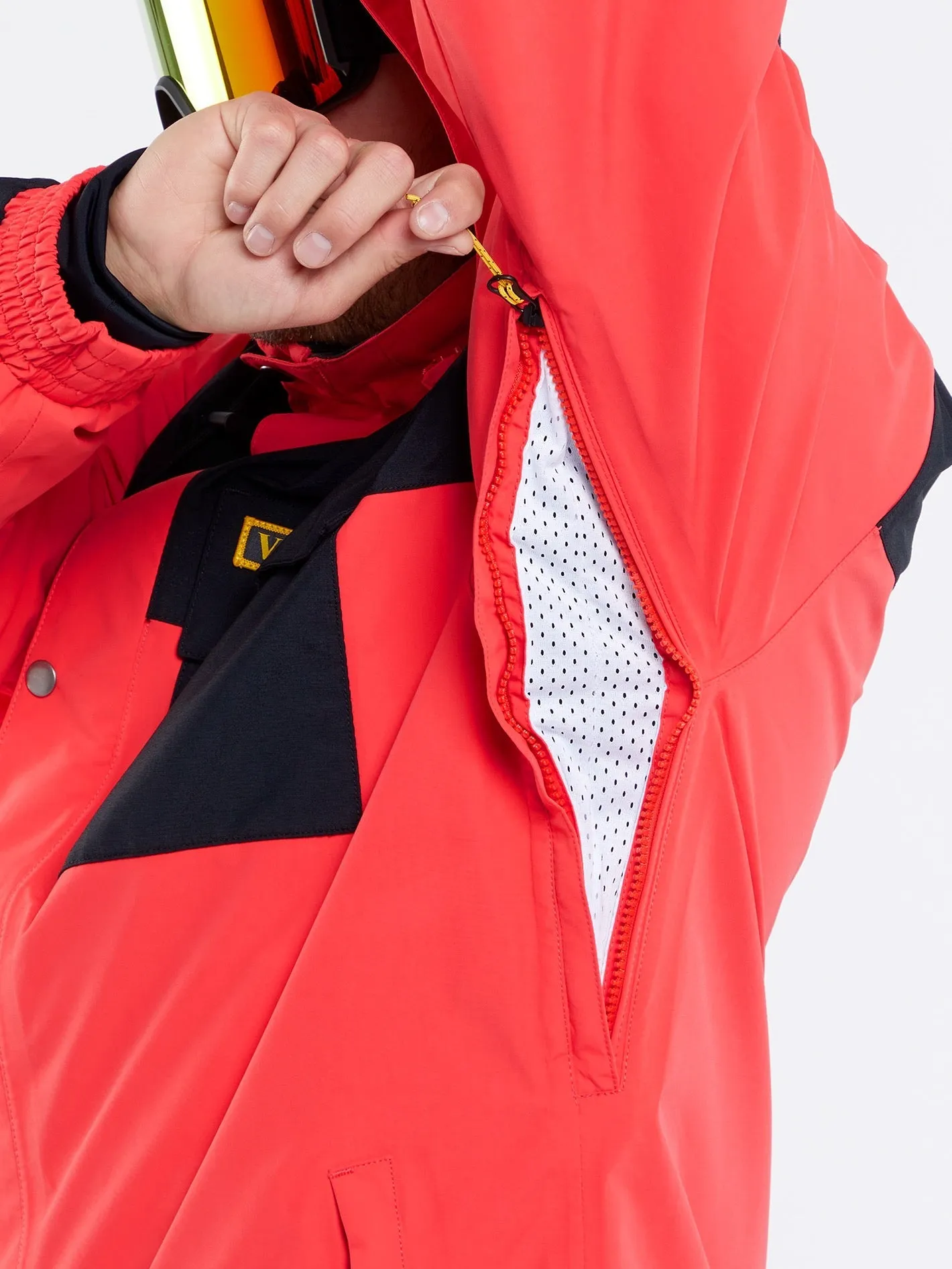 Veste Gore-Tex Longo  - ORANGE