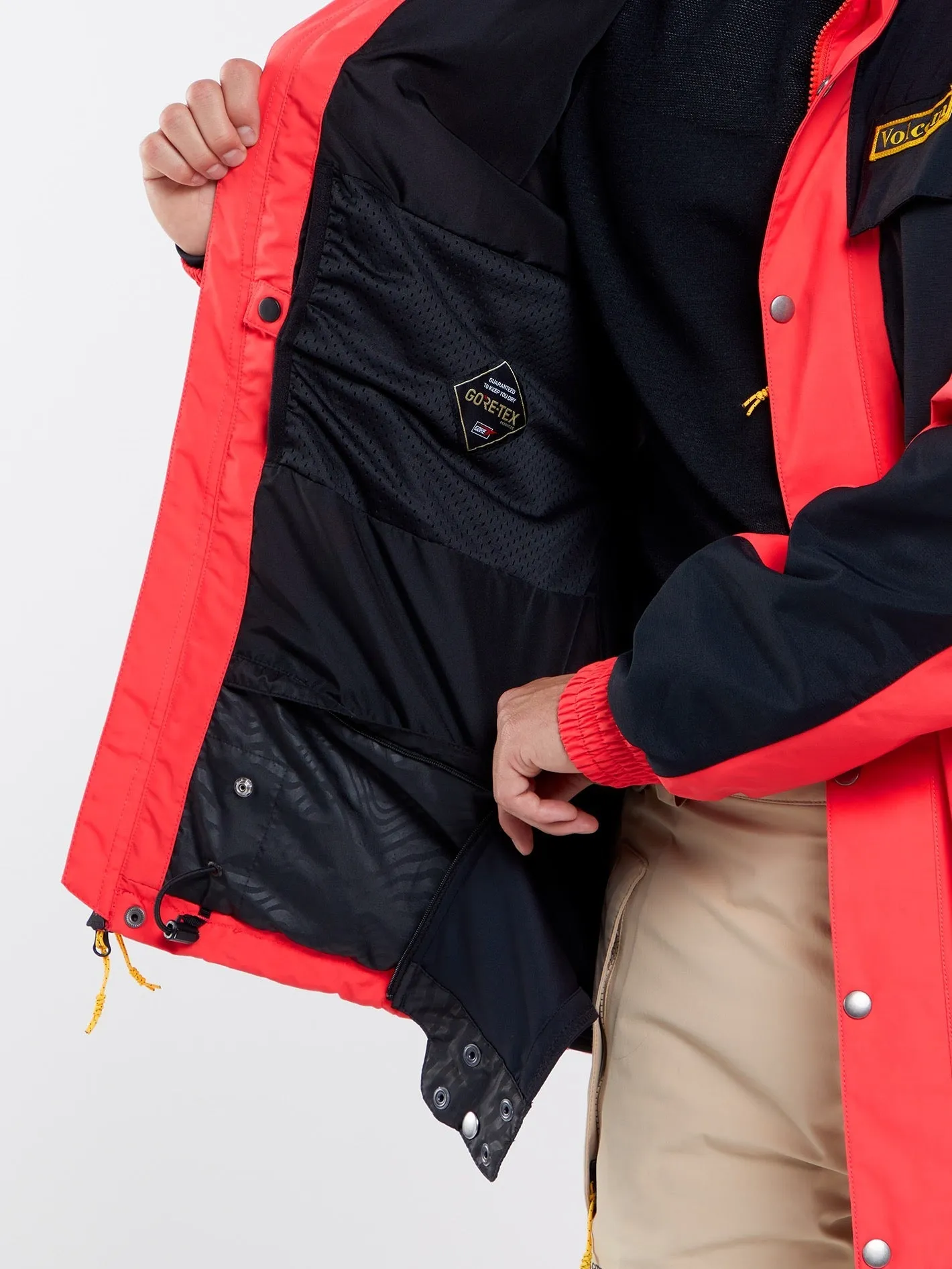 Veste Gore-Tex Longo  - ORANGE