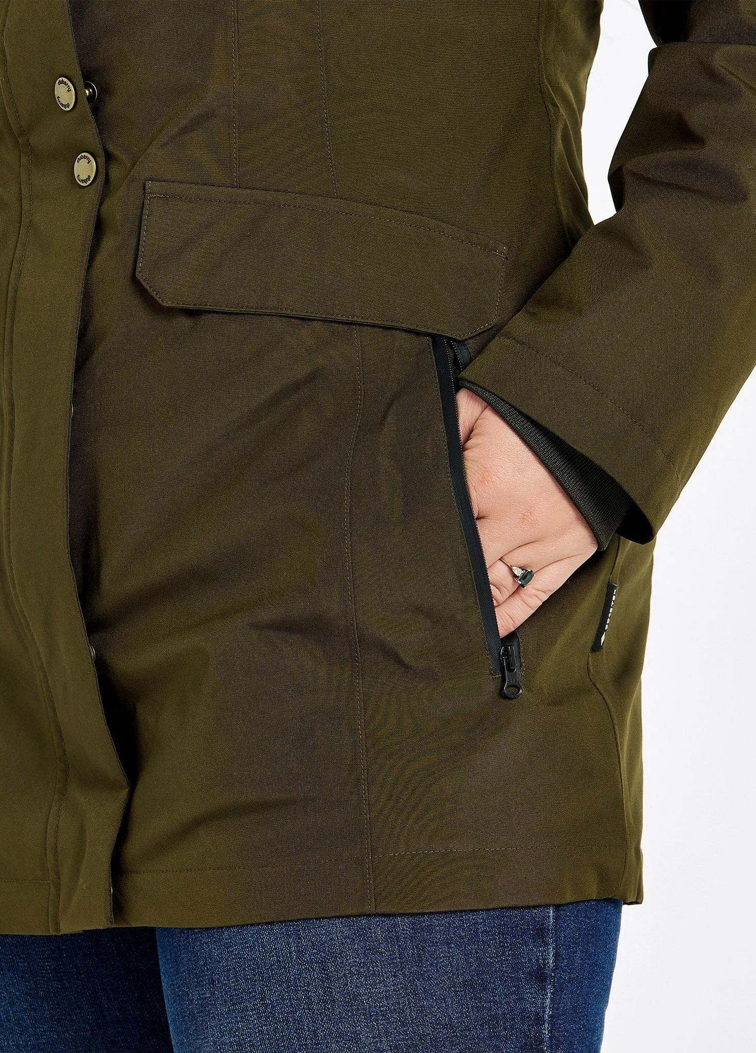 Veste imperméable Robinson - Olive