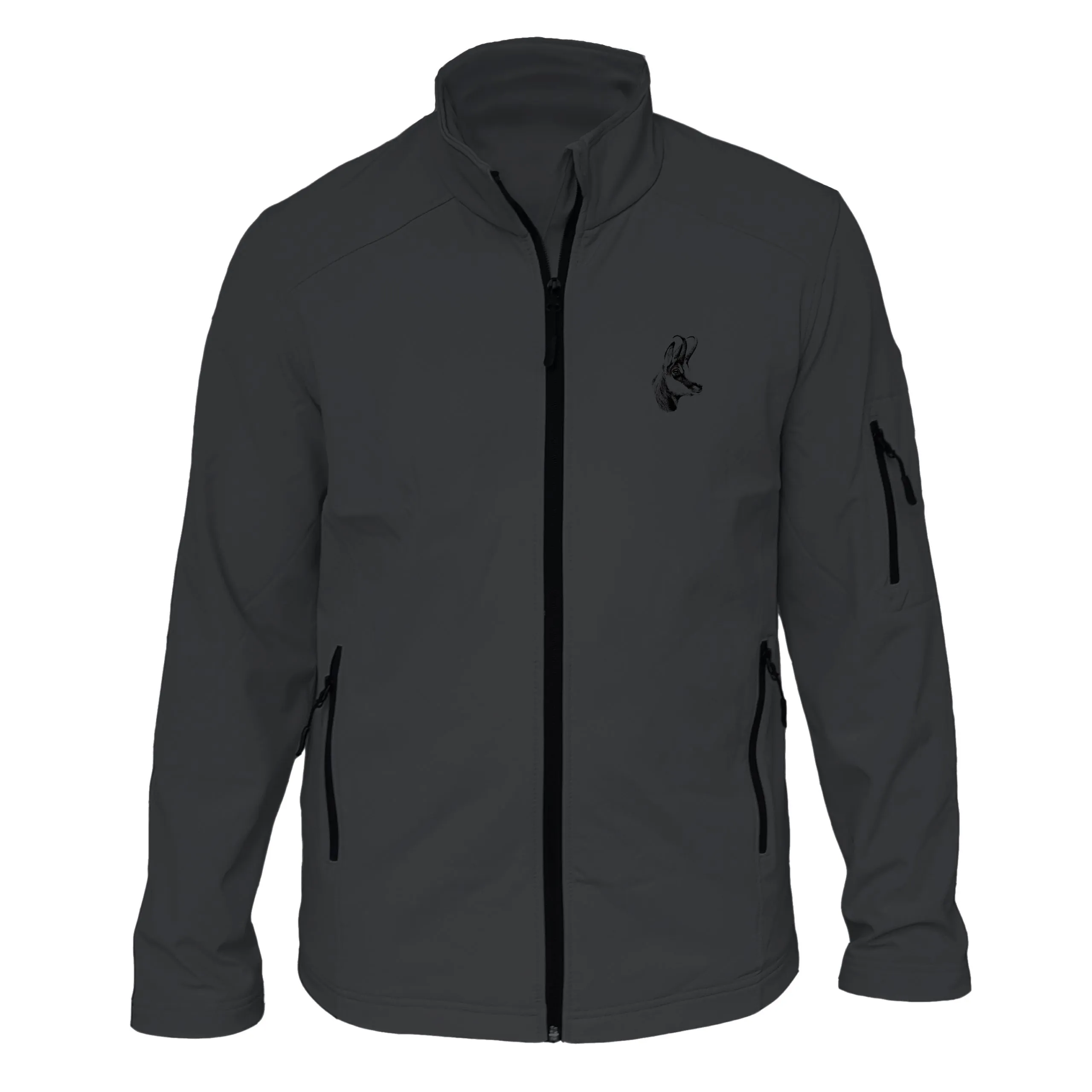 Veste softshell Homme ou Femme avec/sans capuche – Chamois