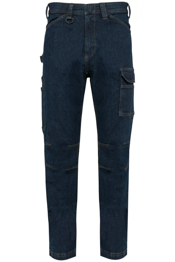 WK. Designed To Work WK705 - Pantalon Denim multipoches homme