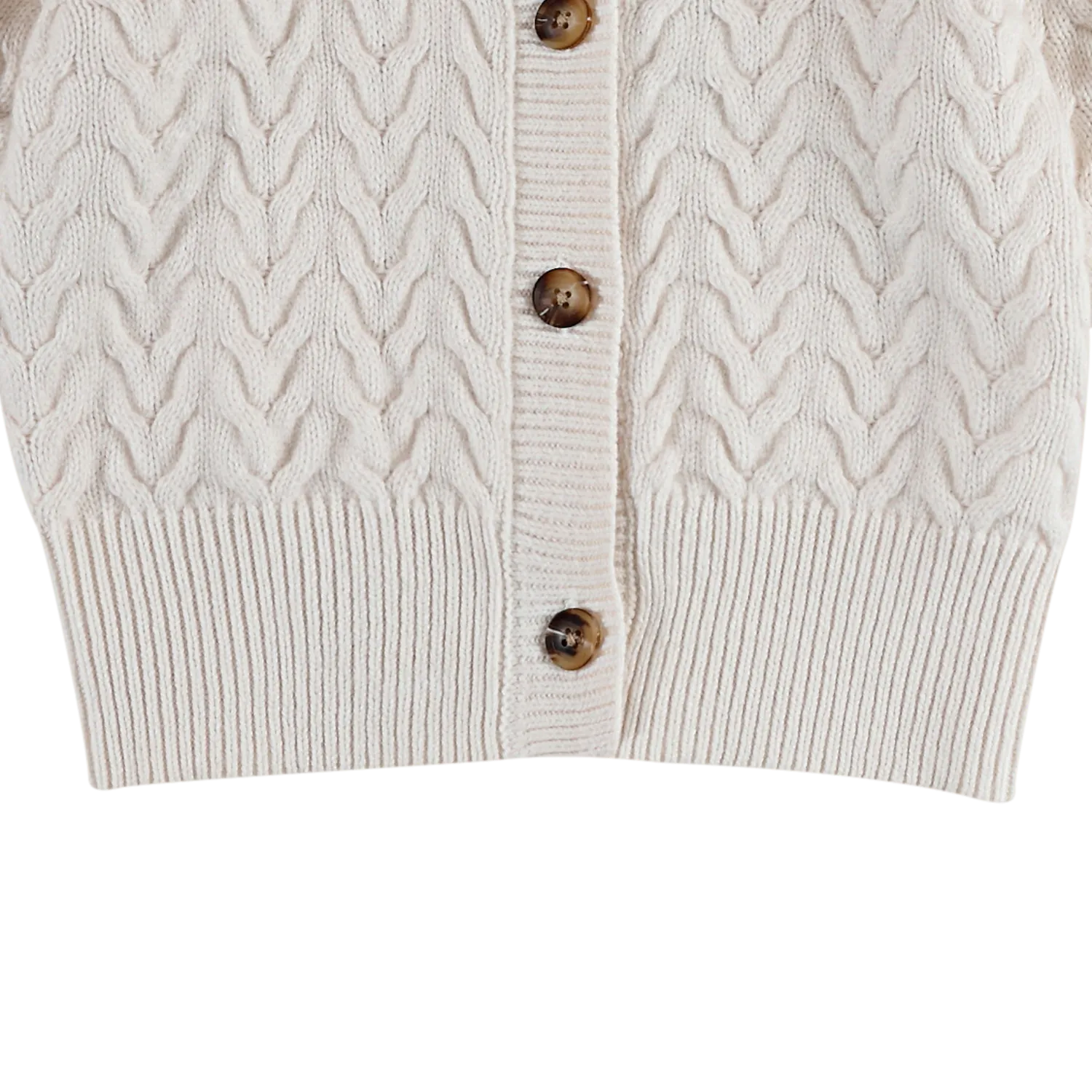 Zinne Cardigan | Warm White